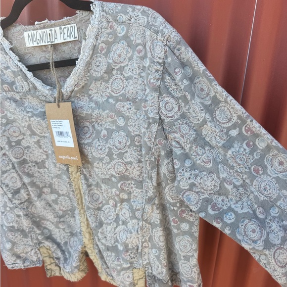 Magnolia Pearl Blockprint Sirsi Jacket Gumdrop NWT - Picture 8 of 16